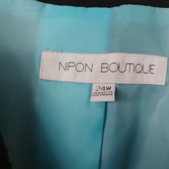 2 Piece Jet Black Suit - Picture 4 of 8